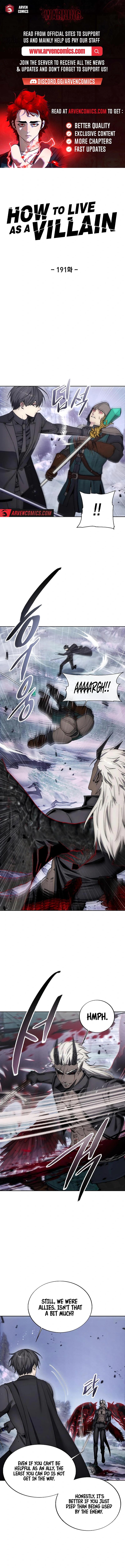 How to Live as a Villain Chap 191 - Next Chap 192