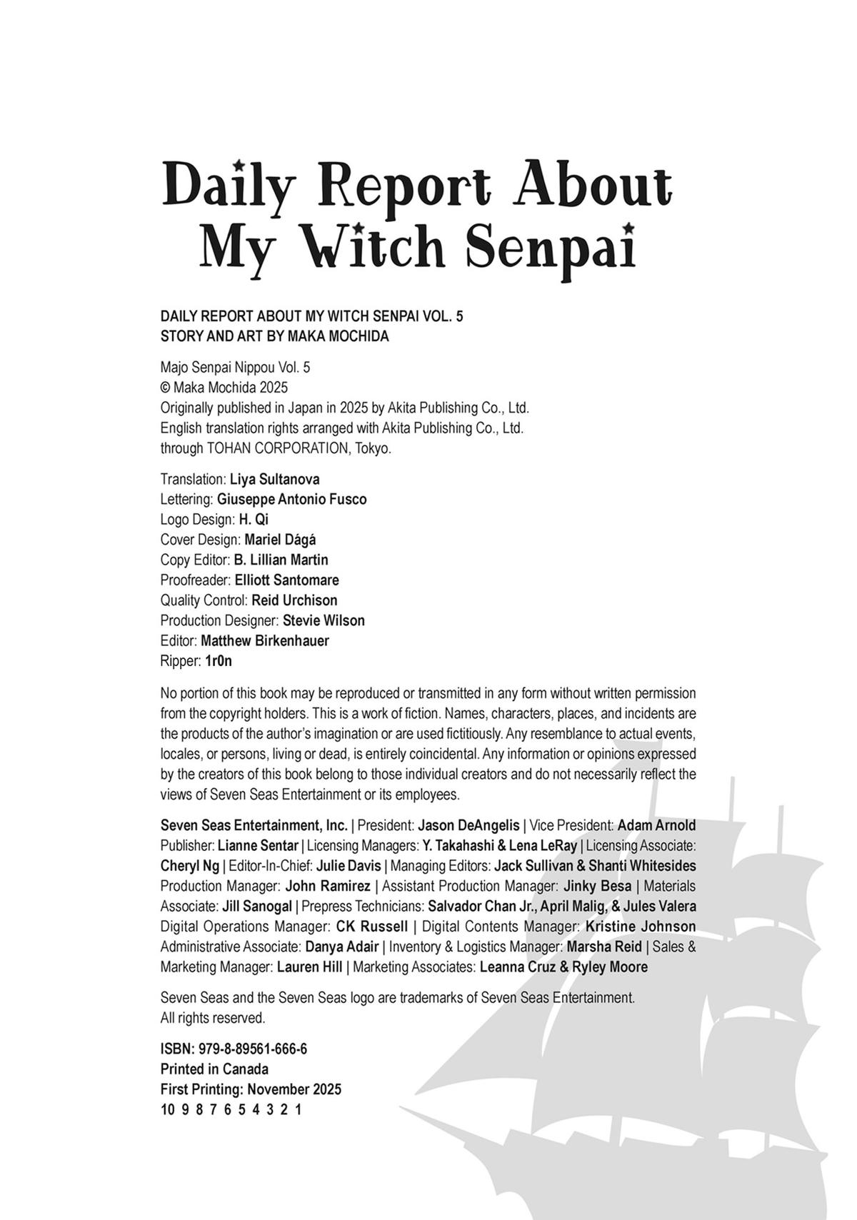 Majo-senpai Nippou Chap 5 - Next Chap 6