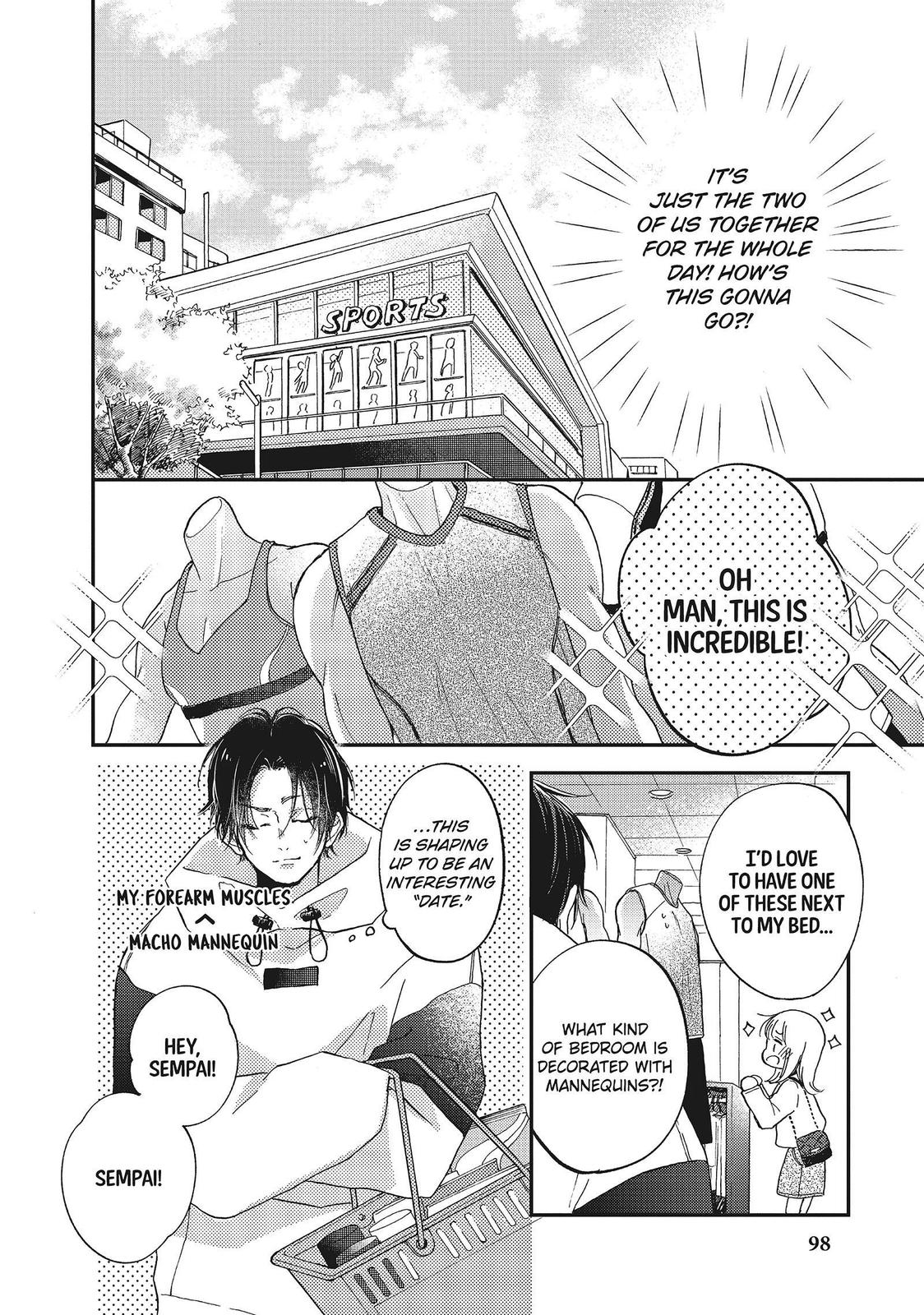 Natsume-senpai ni Semarareru Hibi Chap 7 - Next Chap 8