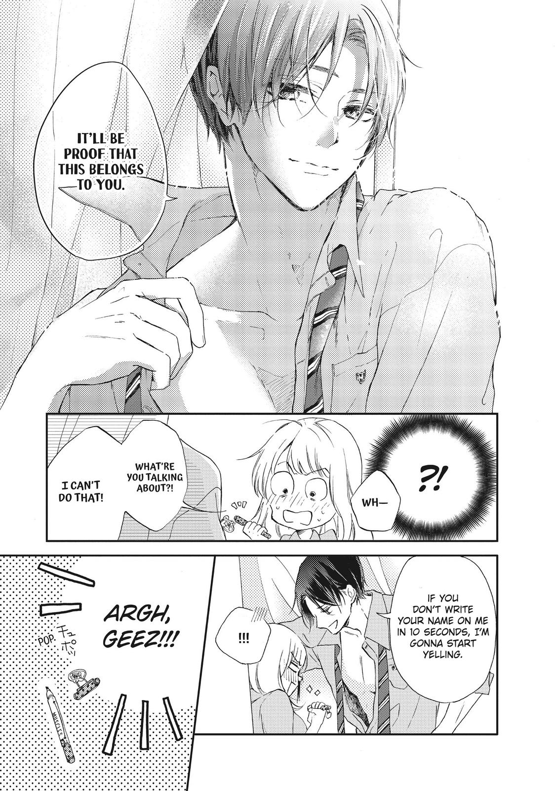 Natsume-senpai ni Semarareru Hibi Chap 4 - Next Chap 5