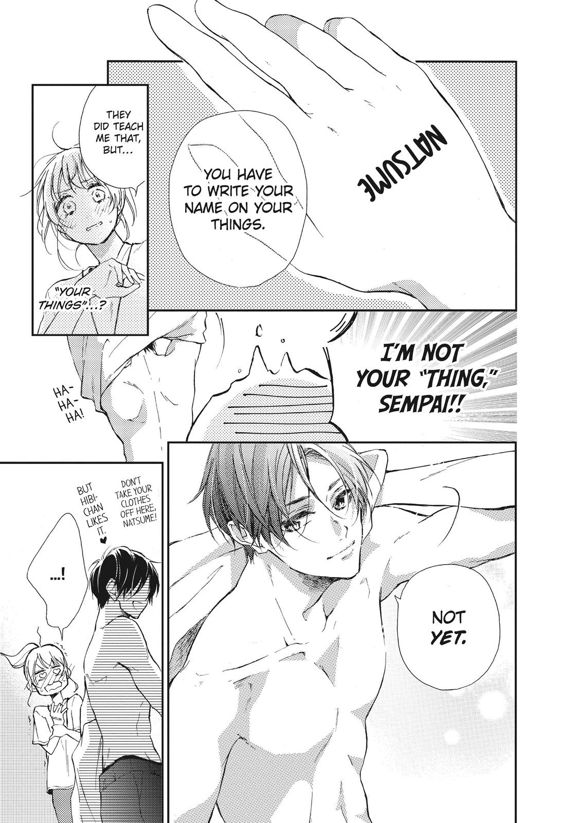 Natsume-senpai ni Semarareru Hibi Chap 4 - Next Chap 5