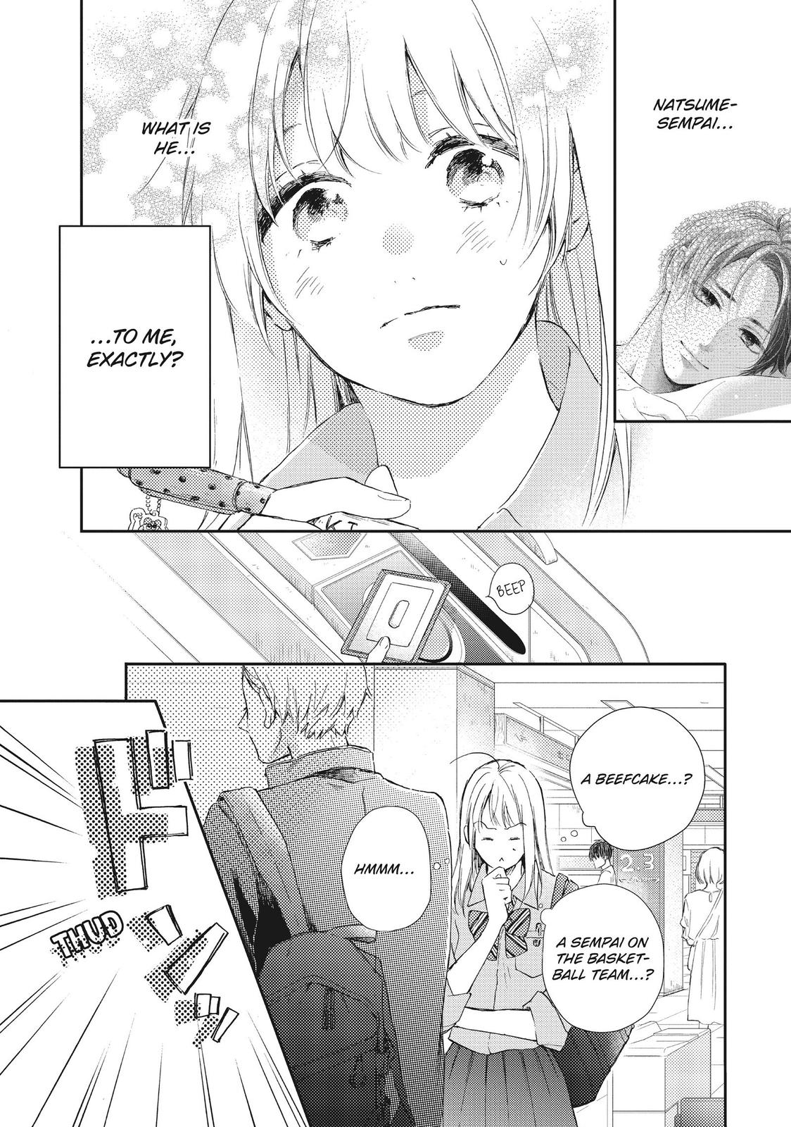 Natsume-senpai ni Semarareru Hibi Chap 4 - Next Chap 5
