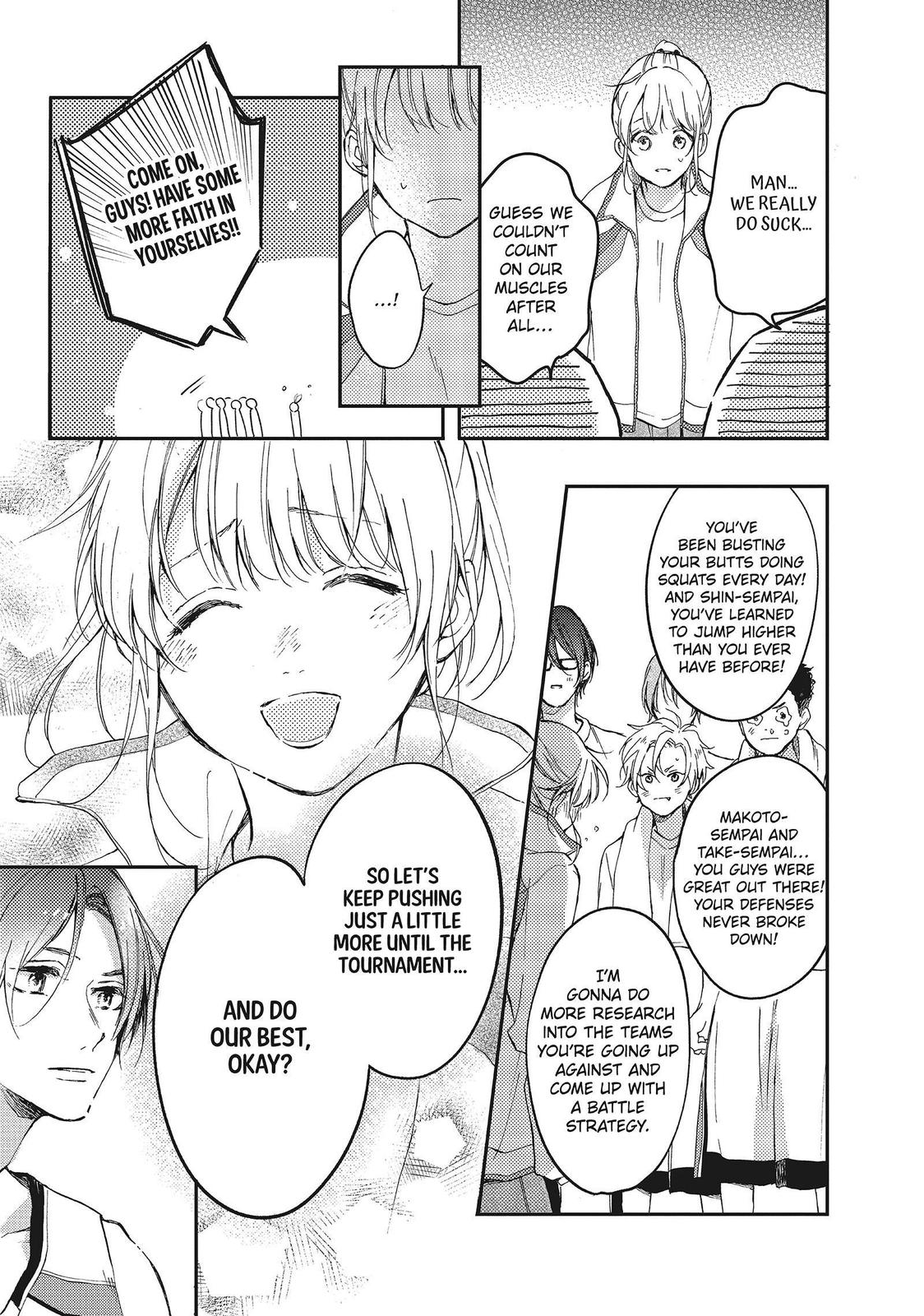 Natsume-senpai ni Semarareru Hibi Chap 5 - Next Chap 6
