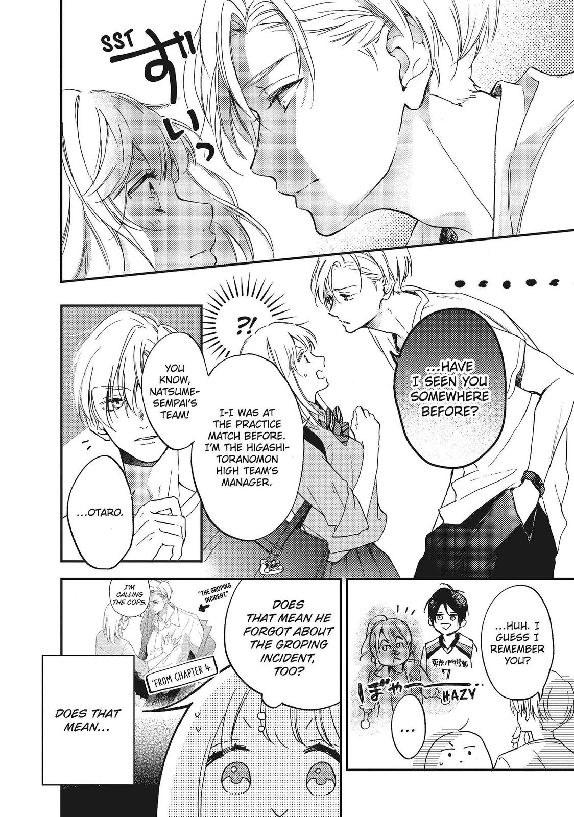 Natsume-senpai ni Semarareru Hibi Chap 6 - Next Chap 7
