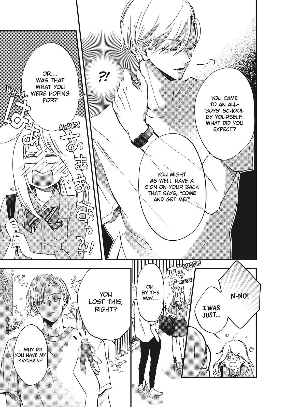 Natsume-senpai ni Semarareru Hibi Chap 6 - Next Chap 7