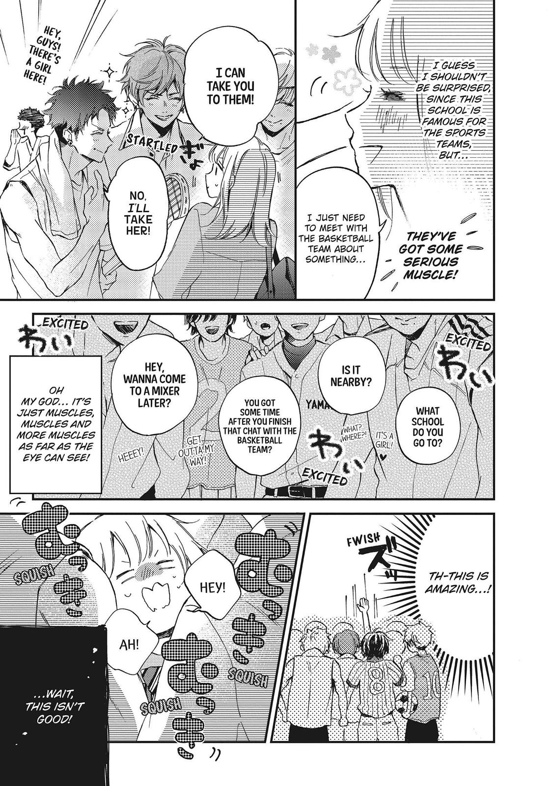 Natsume-senpai ni Semarareru Hibi Chap 6 - Next Chap 7