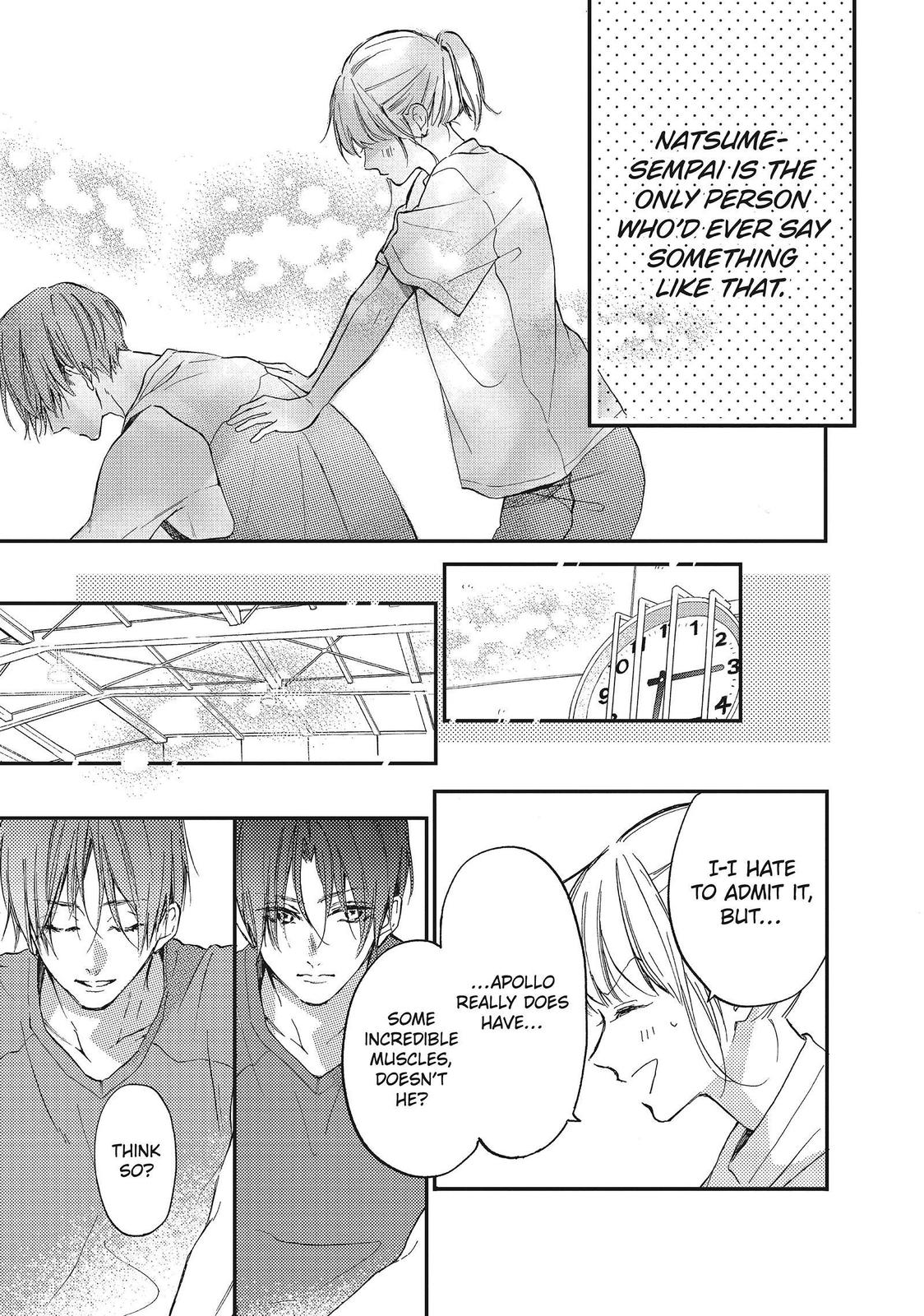 Natsume-senpai ni Semarareru Hibi Chap 8 - Next Chap 9