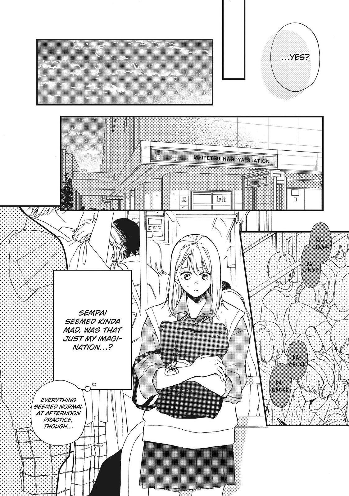 Natsume-senpai ni Semarareru Hibi Chap 8 - Next Chap 9