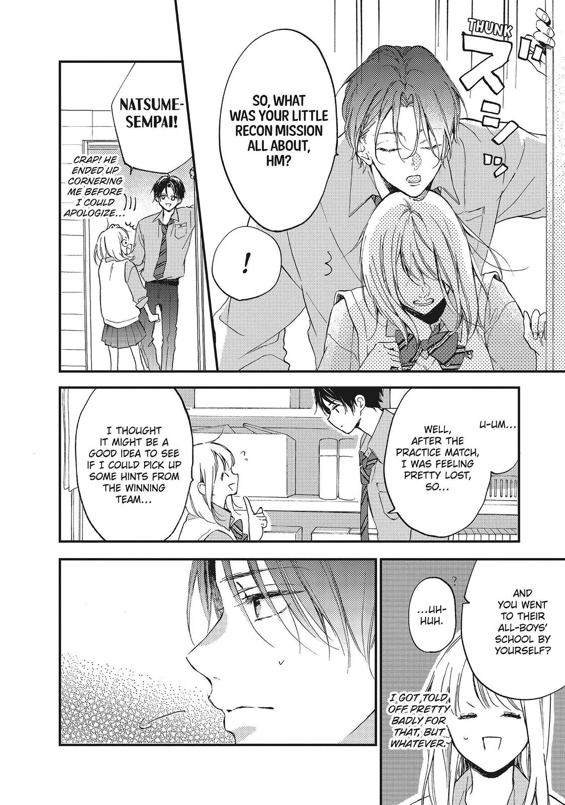 Natsume-senpai ni Semarareru Hibi Chap 8 - Next Chap 9