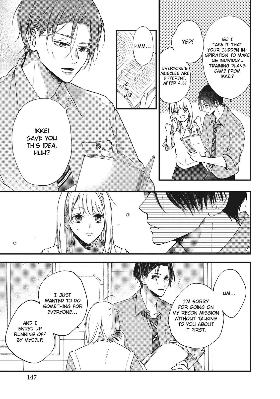 Natsume-senpai ni Semarareru Hibi Chap 8 - Next Chap 9