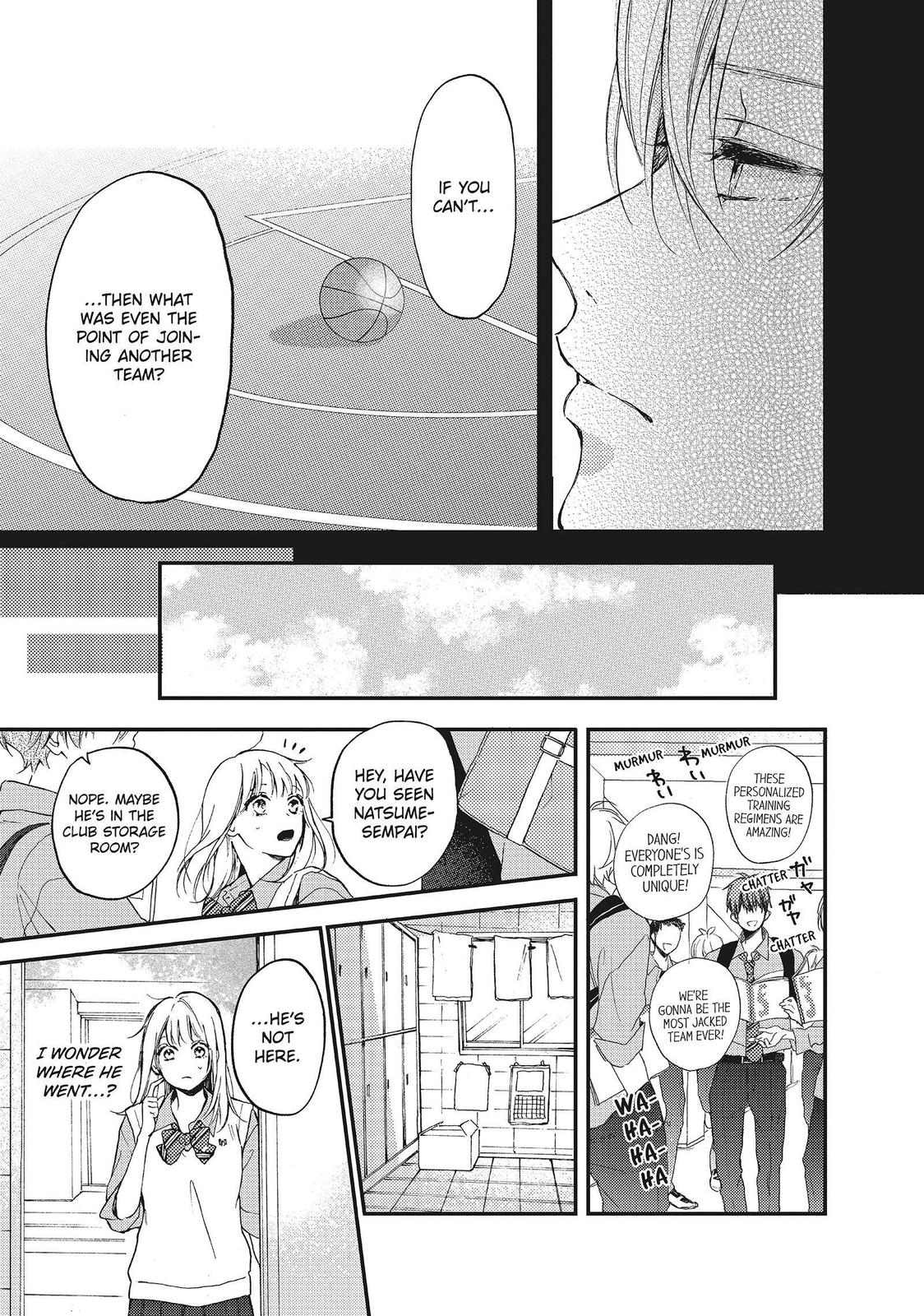 Natsume-senpai ni Semarareru Hibi Chap 8 - Next Chap 9