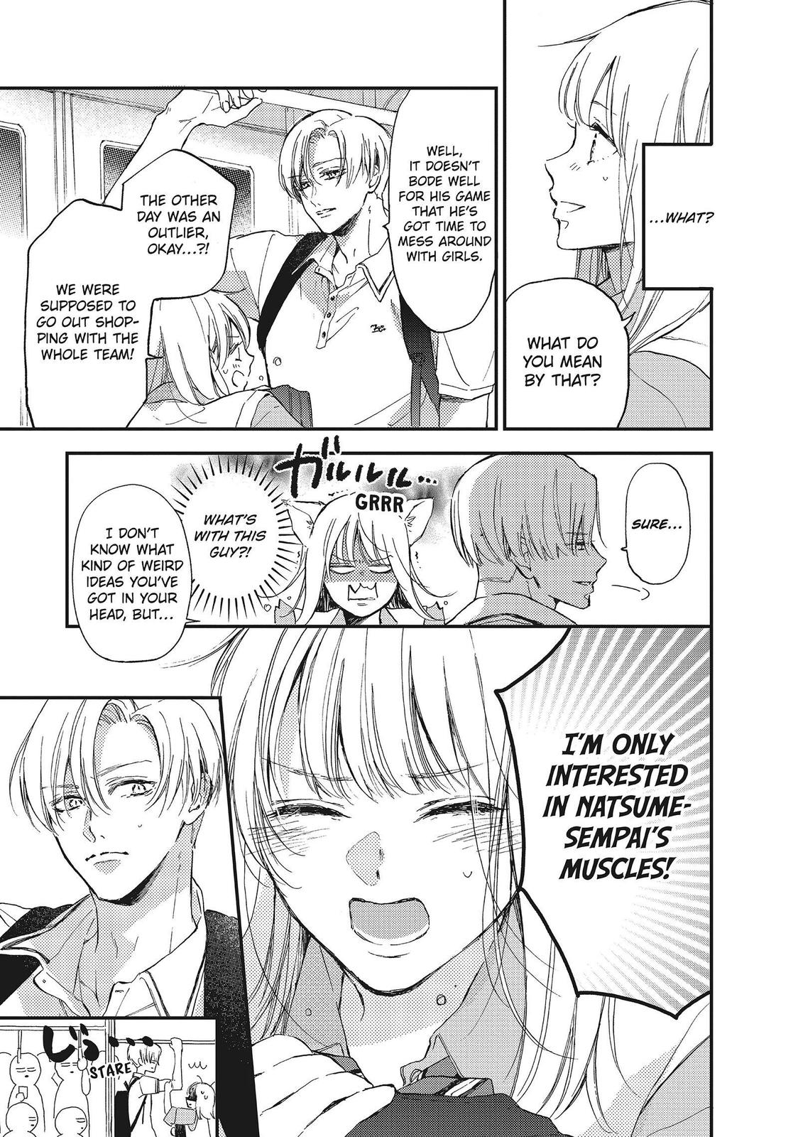 Natsume-senpai ni Semarareru Hibi Chap 8 - Next Chap 9