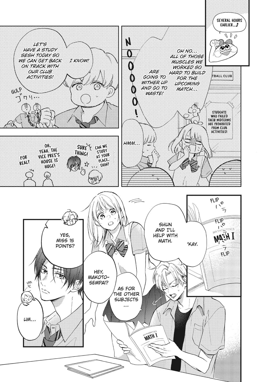 Natsume-senpai ni Semarareru Hibi Chap 9 - Next Chap 10