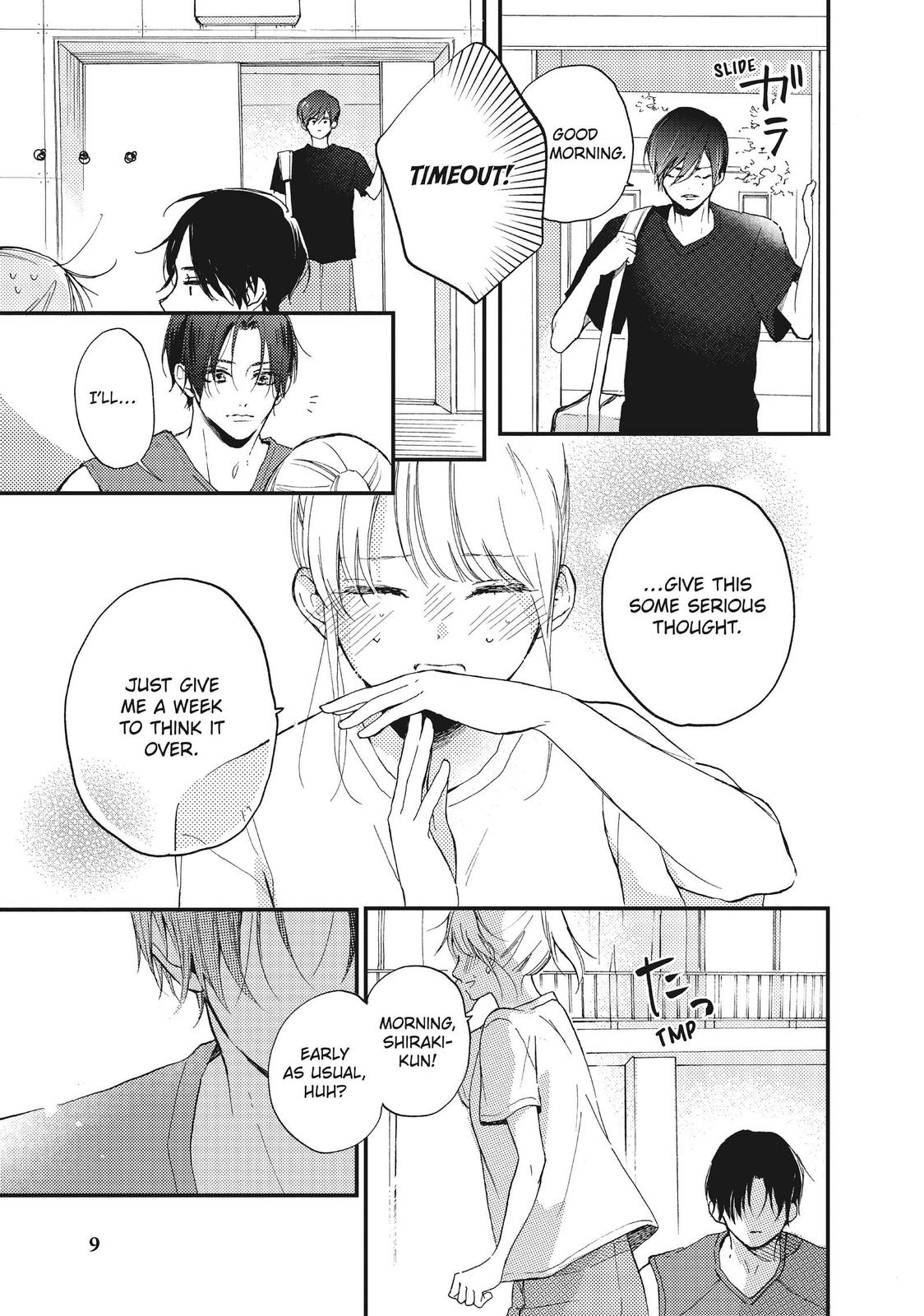 Natsume-senpai ni Semarareru Hibi Chap 9 - Next Chap 10