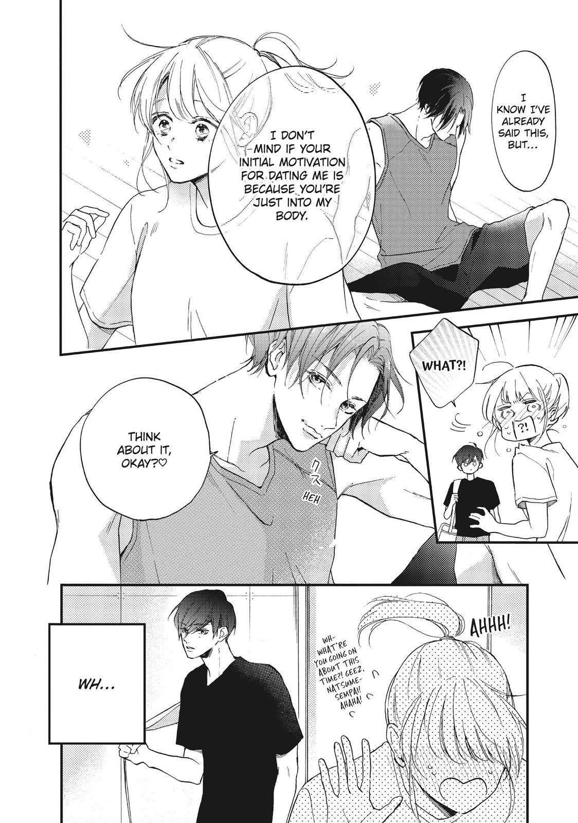 Natsume-senpai ni Semarareru Hibi Chap 9 - Next Chap 10