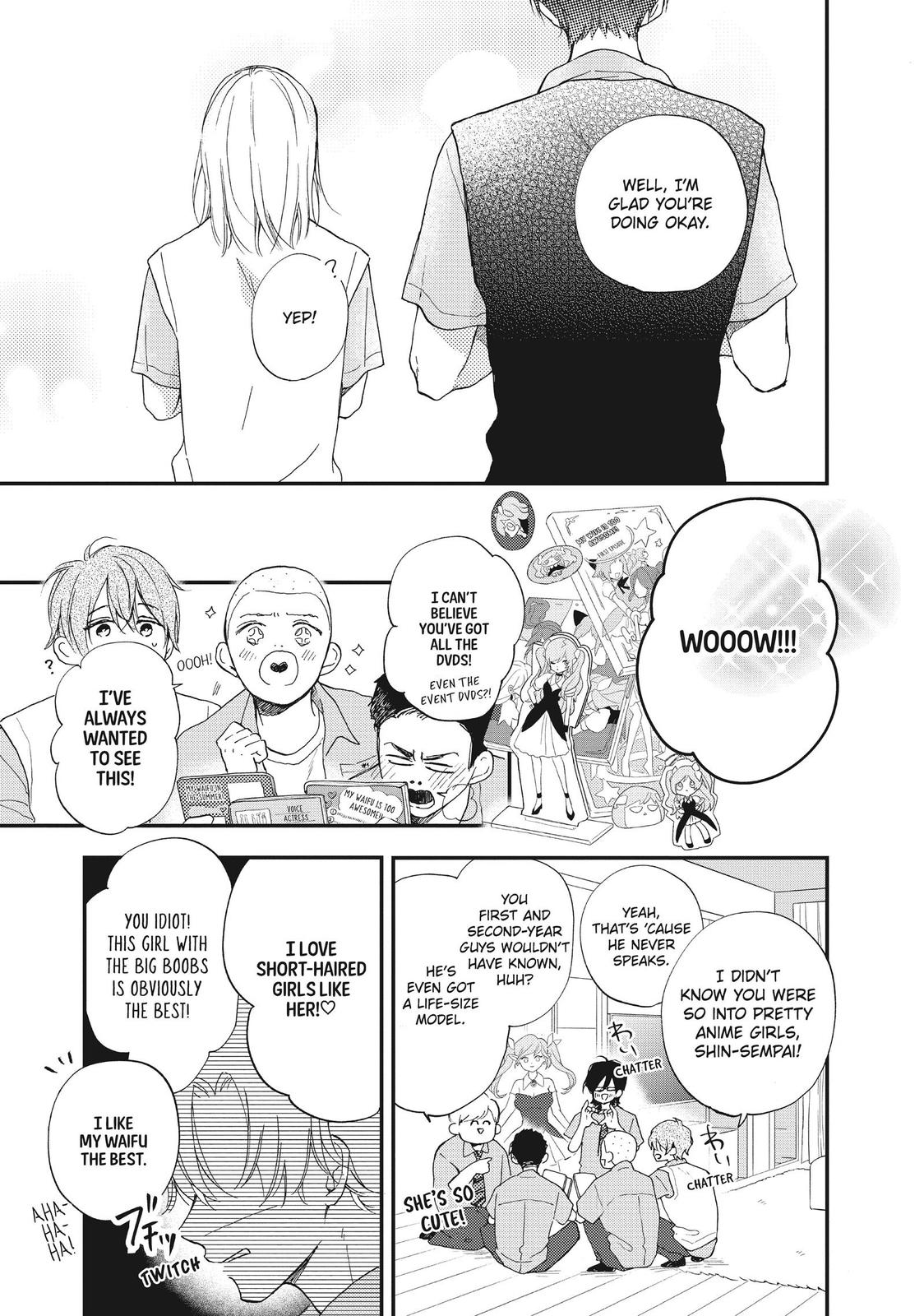 Natsume-senpai ni Semarareru Hibi Chap 9 - Next Chap 10