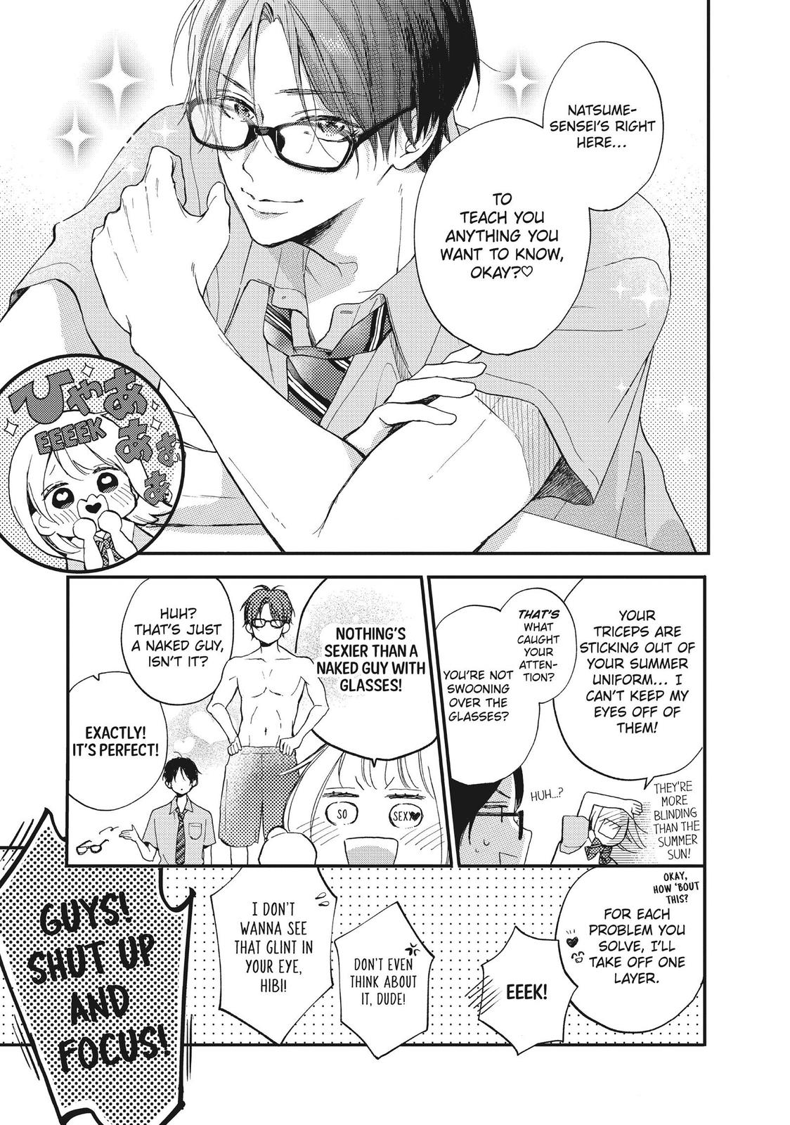 Natsume-senpai ni Semarareru Hibi Chap 9 - Next Chap 10