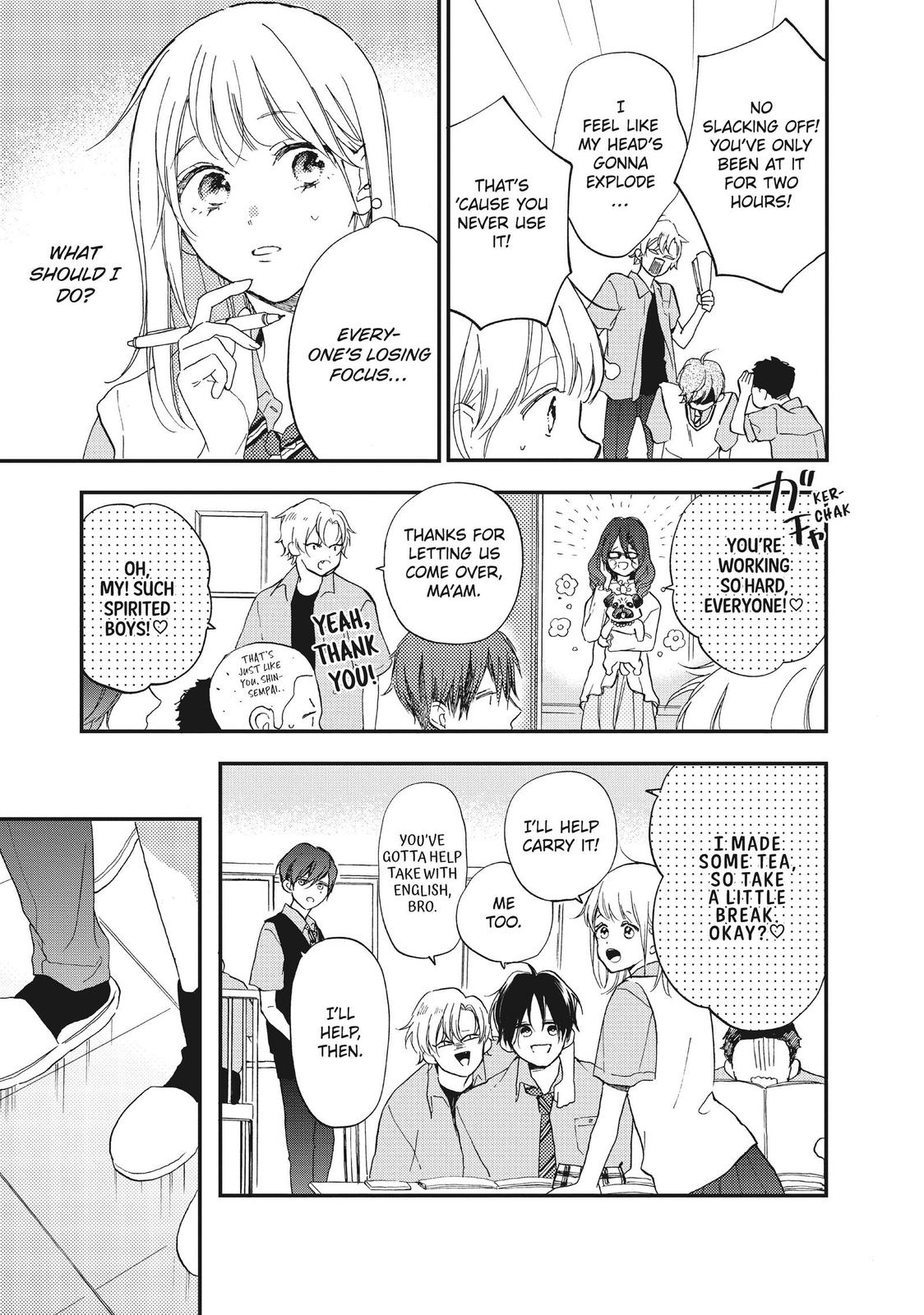 Natsume-senpai ni Semarareru Hibi Chap 9 - Next Chap 10
