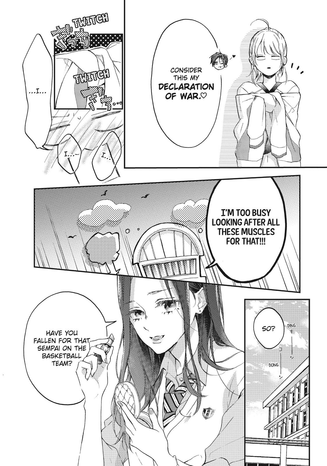 Natsume-senpai ni Semarareru Hibi Chap 2 - Next Chap 3