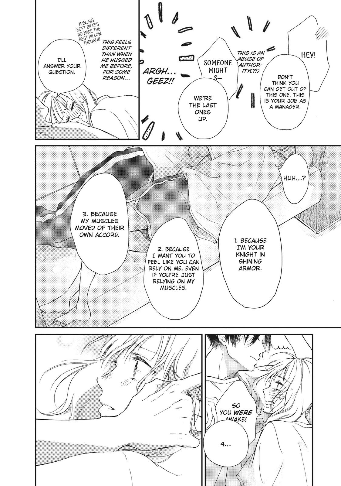 Natsume-senpai ni Semarareru Hibi Chap 3 - Next Chap 4