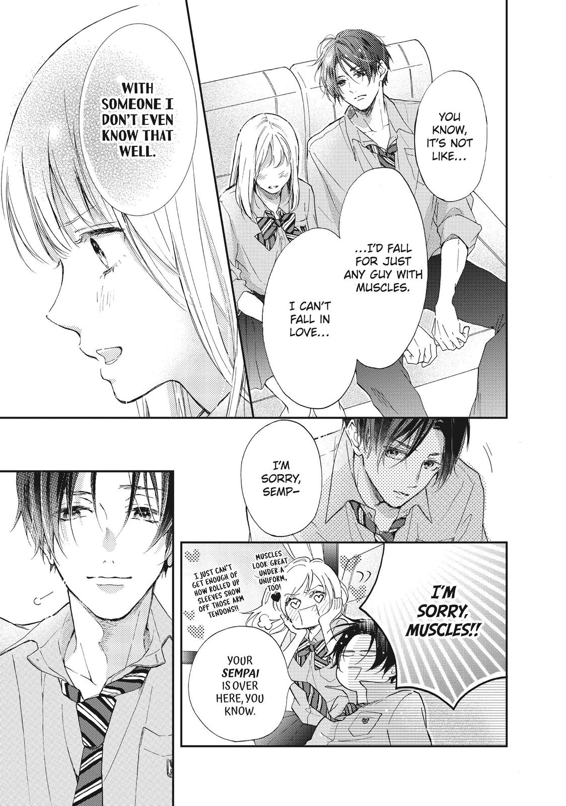 Natsume-senpai ni Semarareru Hibi Chap 3 - Next Chap 4
