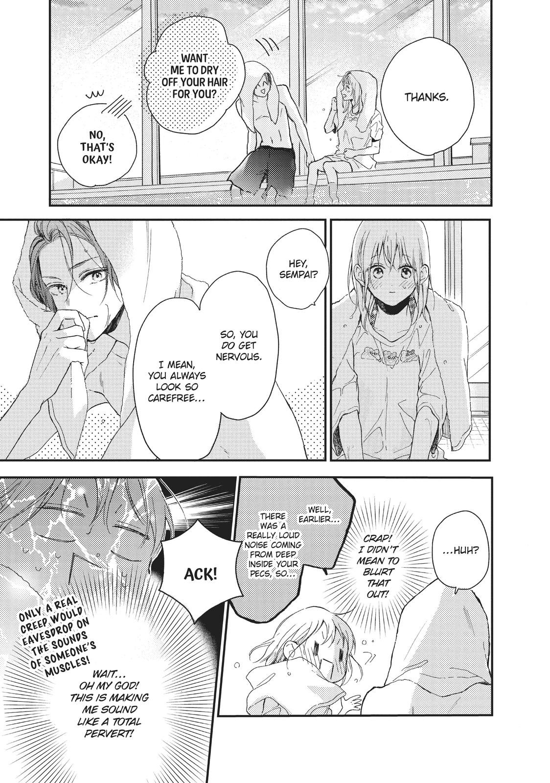 Natsume-senpai ni Semarareru Hibi Chap 15 - Next Chap 16