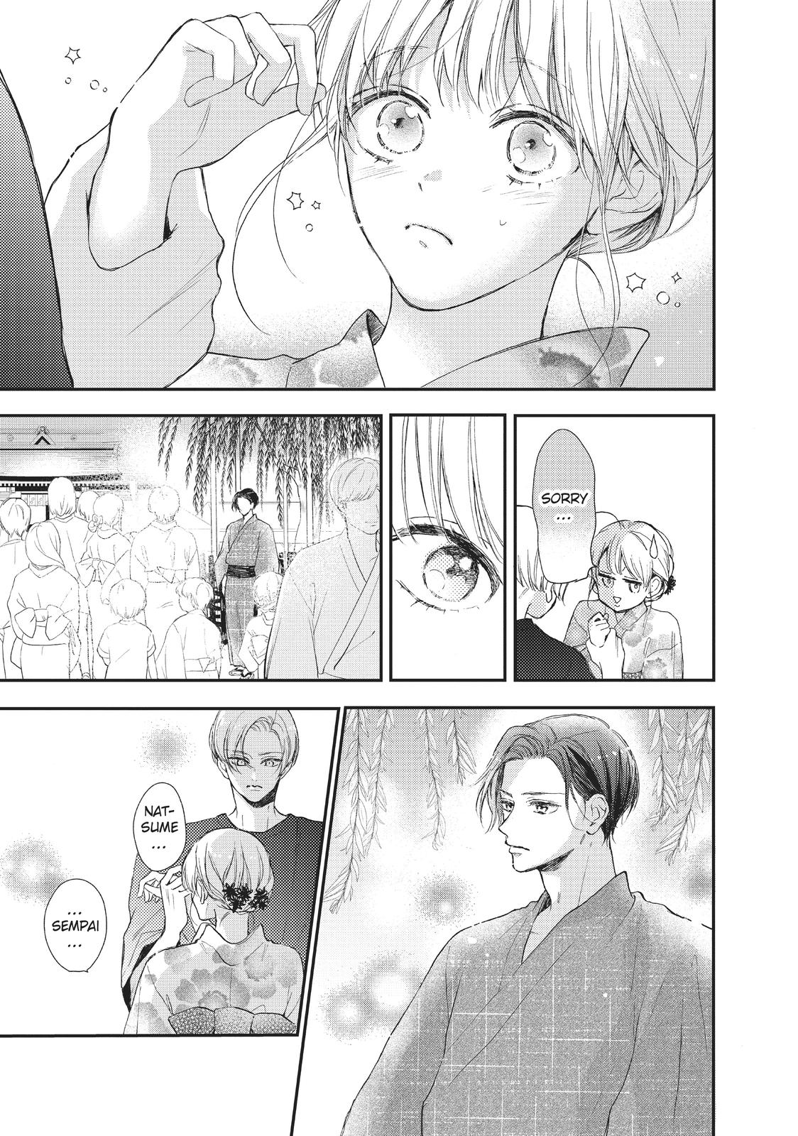 Natsume-senpai ni Semarareru Hibi Chap 16 - Next Chap 17