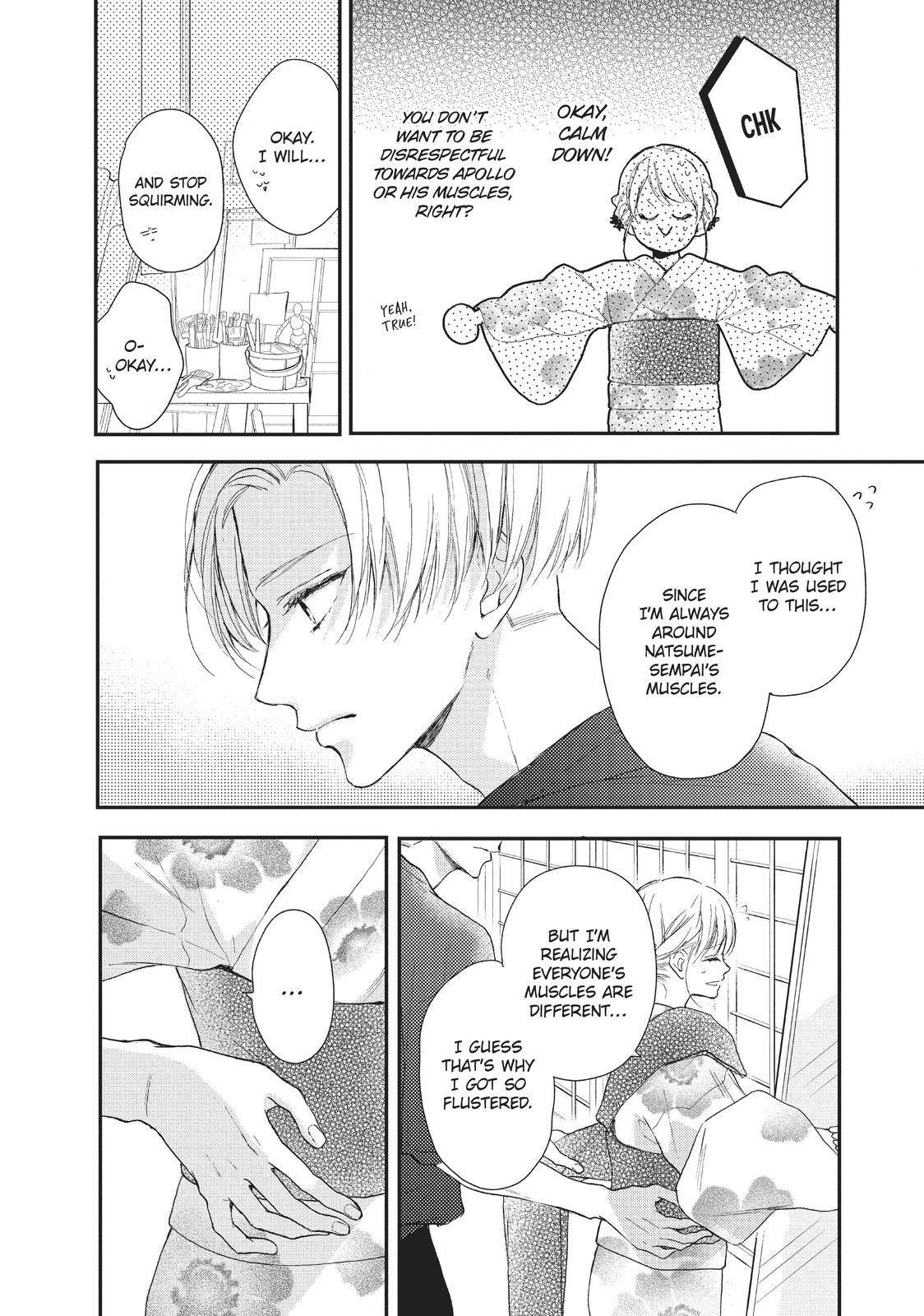 Natsume-senpai ni Semarareru Hibi Chap 16 - Next Chap 17