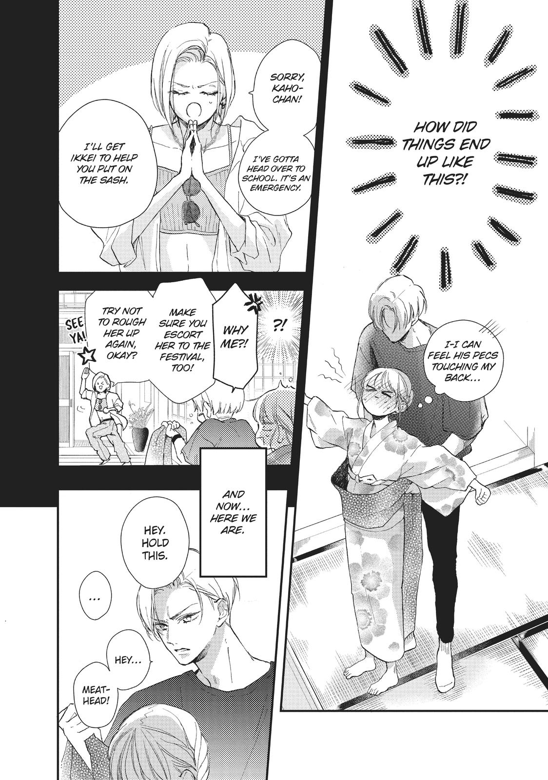 Natsume-senpai ni Semarareru Hibi Chap 16 - Next Chap 17