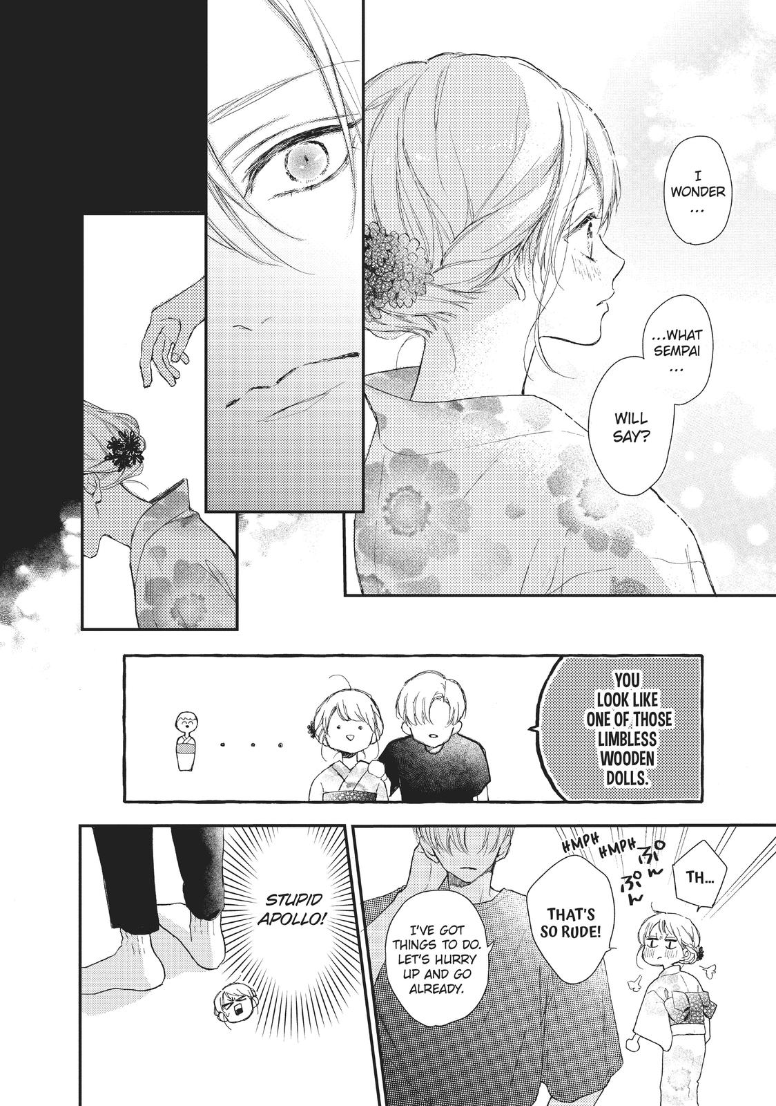 Natsume-senpai ni Semarareru Hibi Chap 16 - Next Chap 17