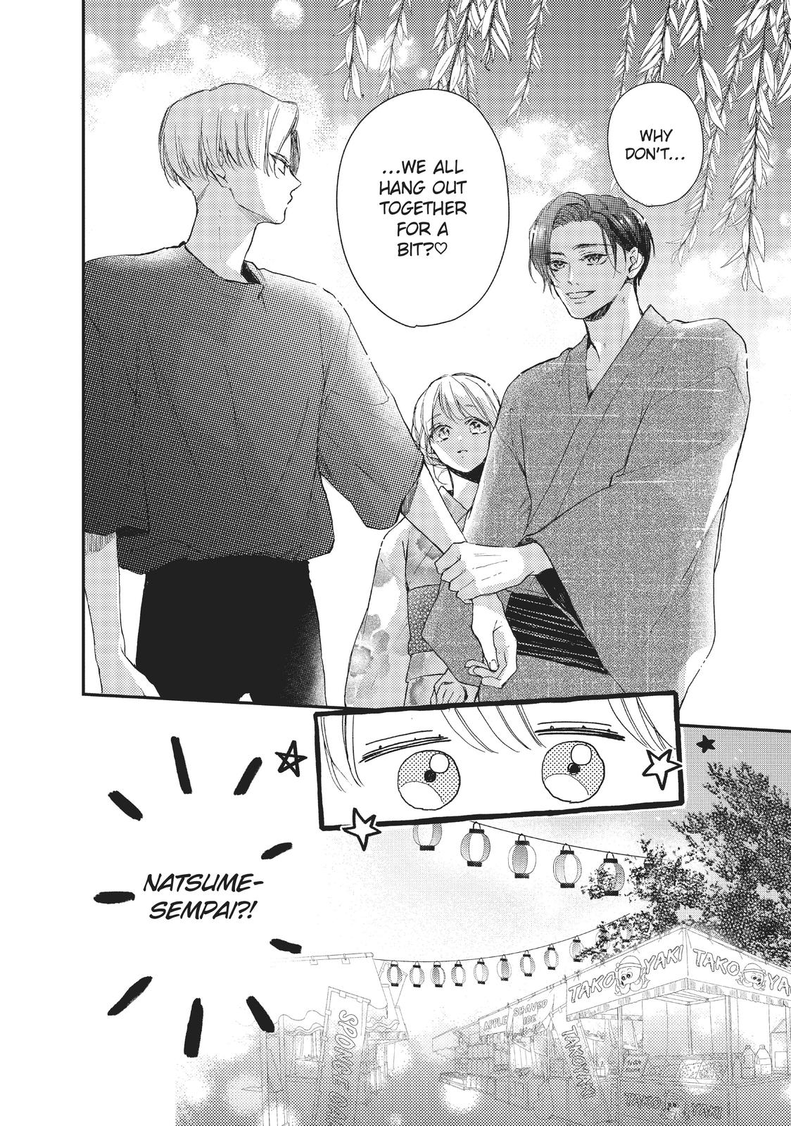 Natsume-senpai ni Semarareru Hibi Chap 16 - Next Chap 17