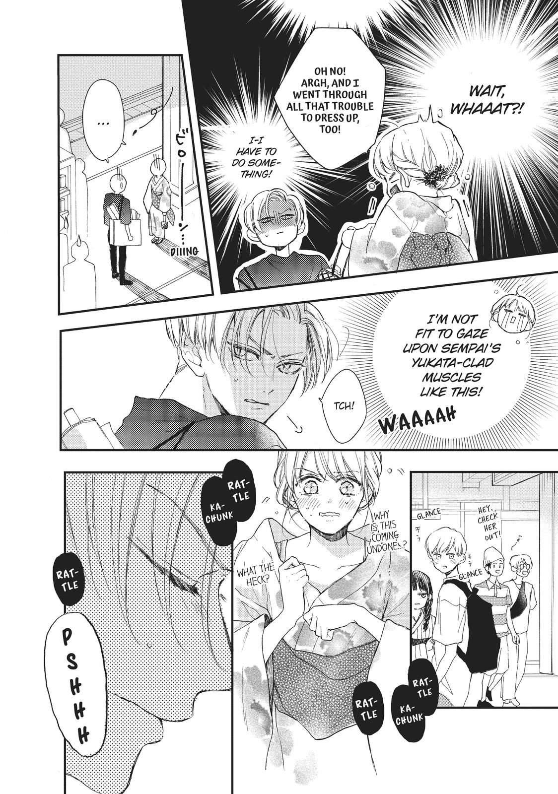 Natsume-senpai ni Semarareru Hibi Chap 16 - Next Chap 17