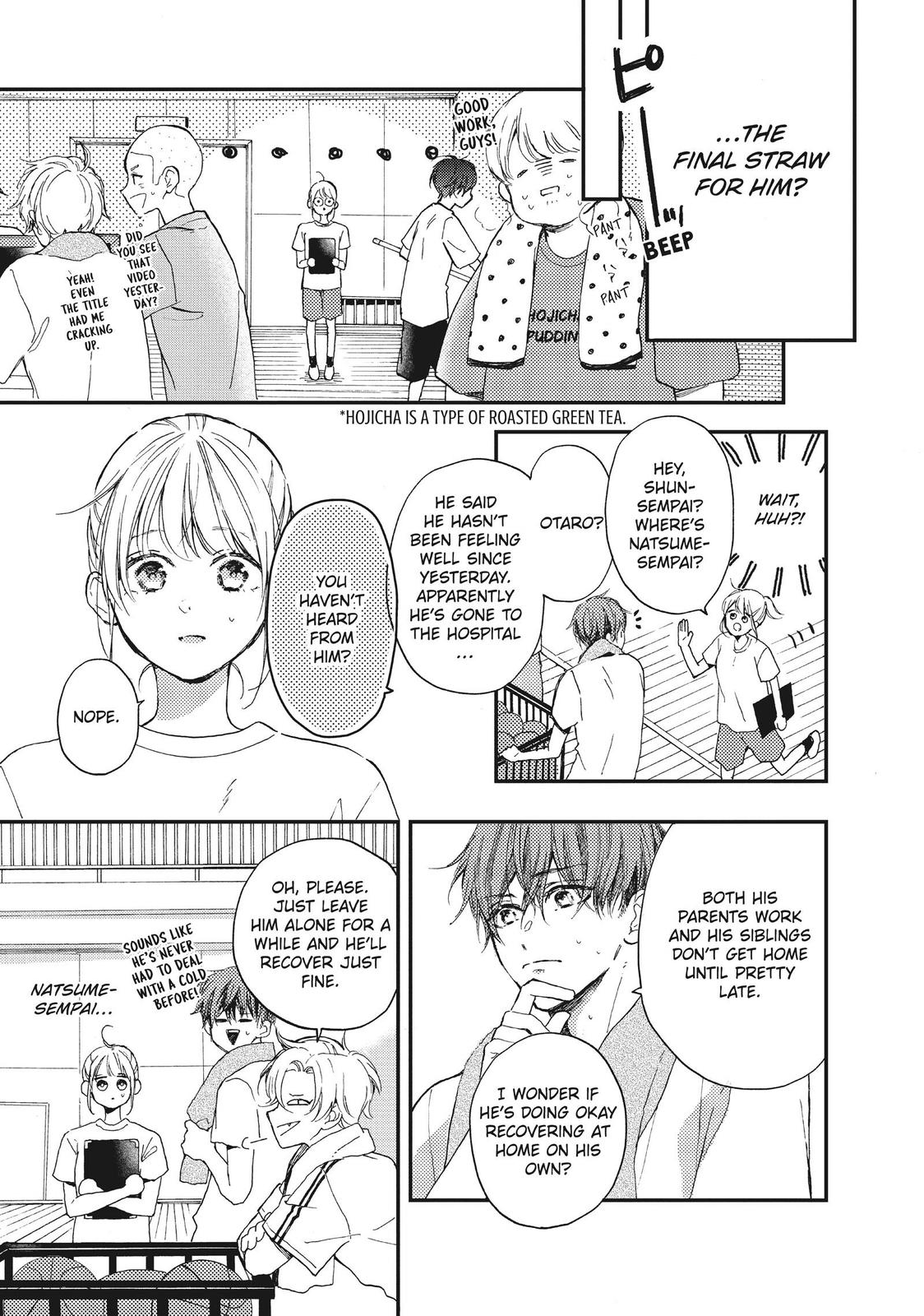 Natsume-senpai ni Semarareru Hibi Chap 11 - Next Chap 12