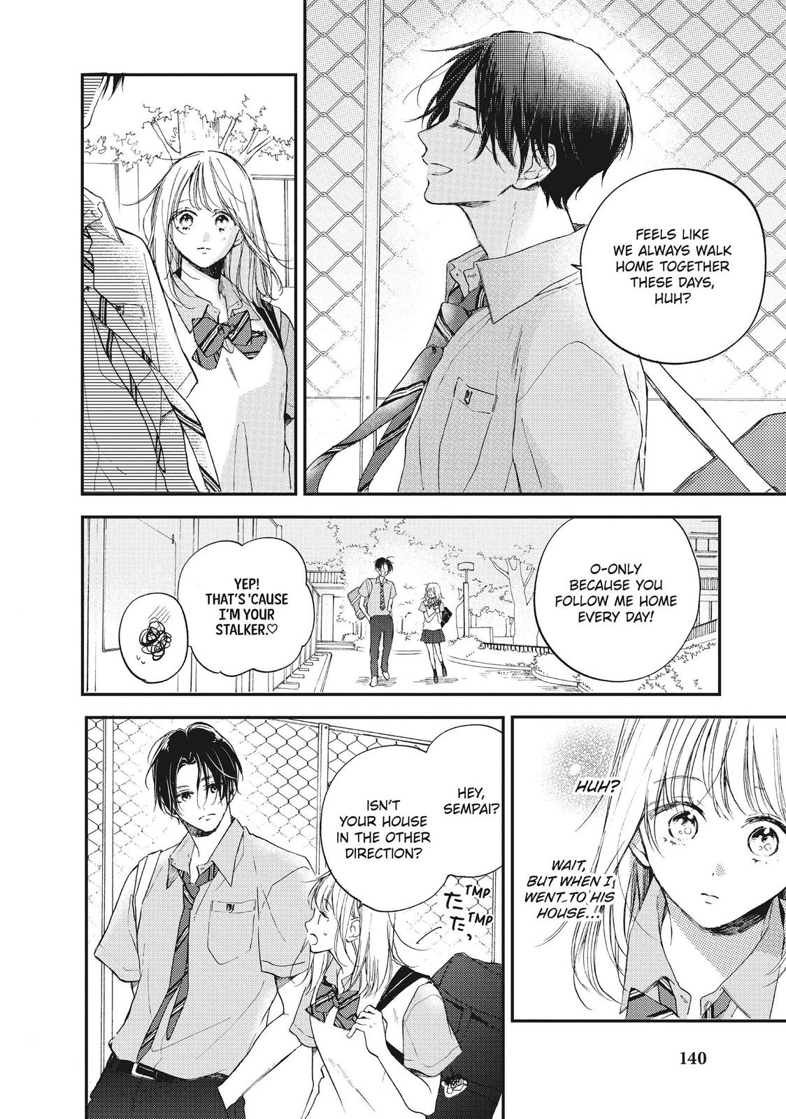 Natsume-senpai ni Semarareru Hibi Chap 12 - Next Chap 13