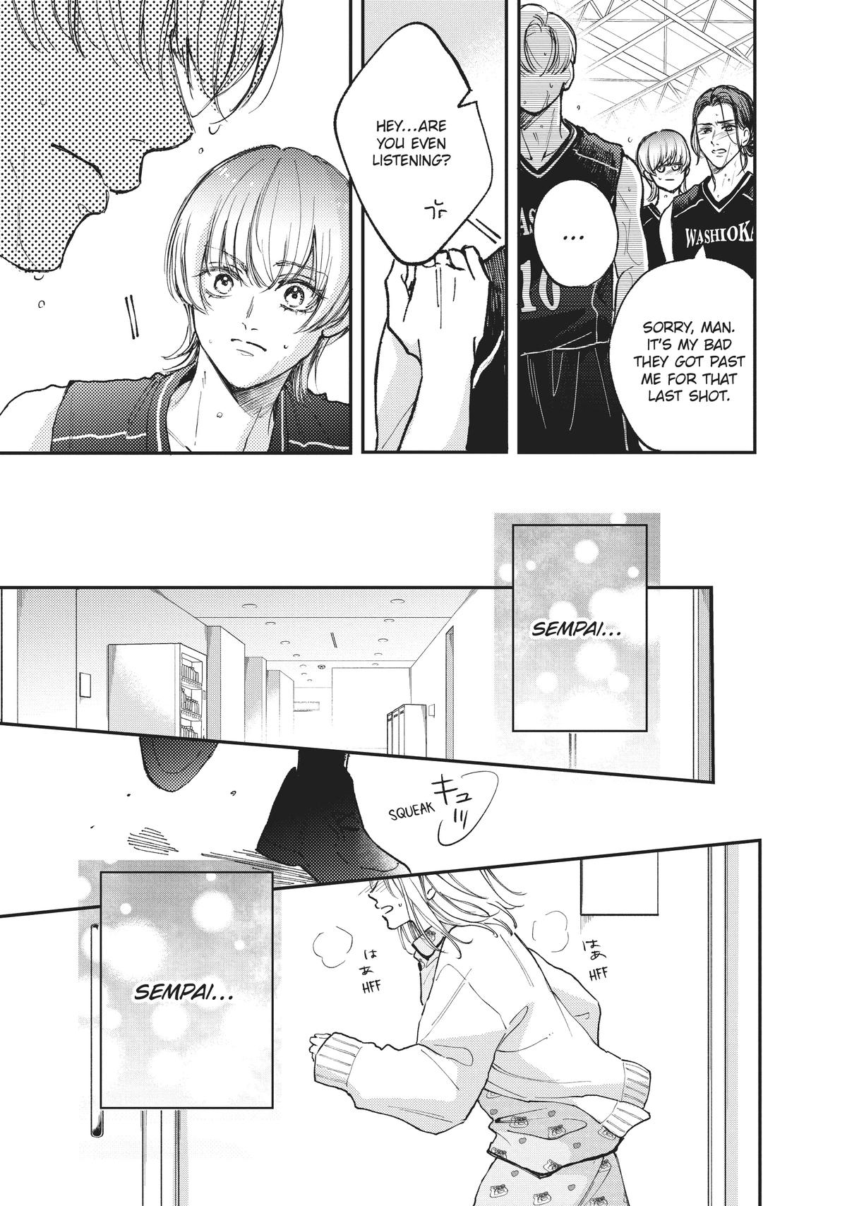 Natsume-senpai ni Semarareru Hibi Chap 24 - Next Chap 25