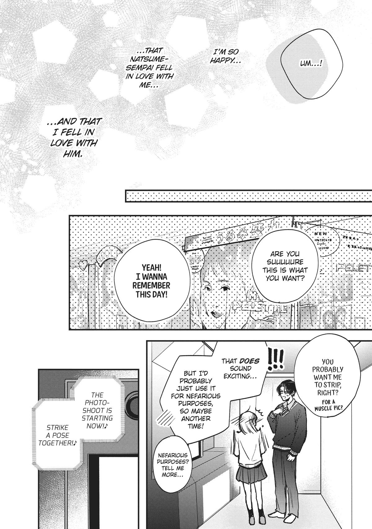 Natsume-senpai ni Semarareru Hibi Chap 25 - Next Chap 26