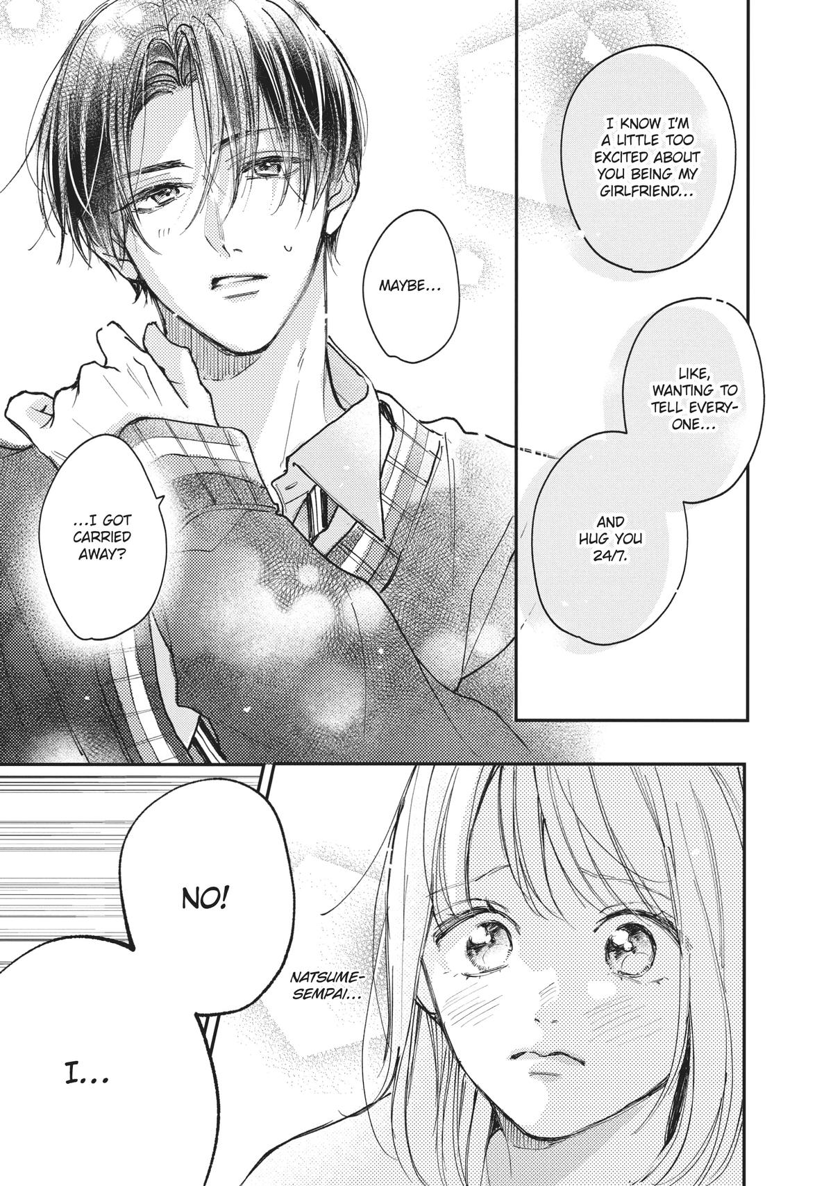 Natsume-senpai ni Semarareru Hibi Chap 25 - Next Chap 26