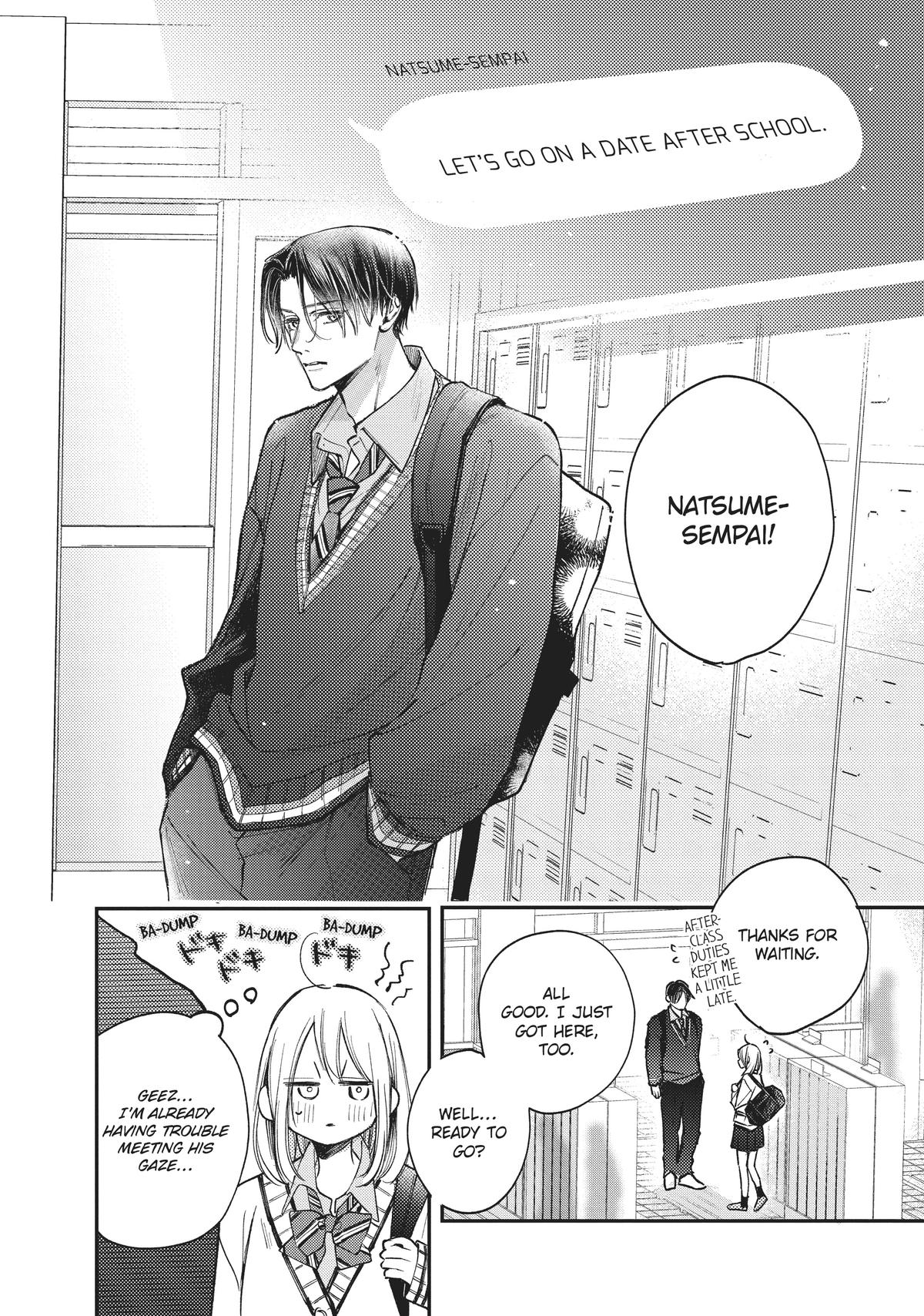 Natsume-senpai ni Semarareru Hibi Chap 25 - Next Chap 26