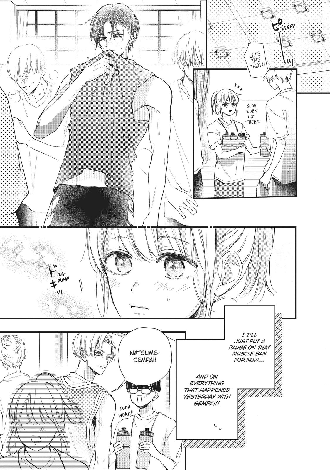 Natsume-senpai ni Semarareru Hibi Chap 20 - Next Chap 21