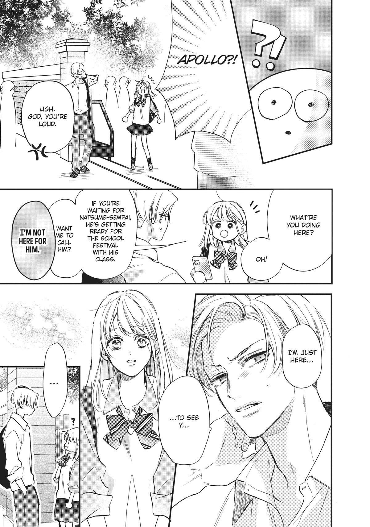 Natsume-senpai ni Semarareru Hibi Chap 21 - Next Chap 22