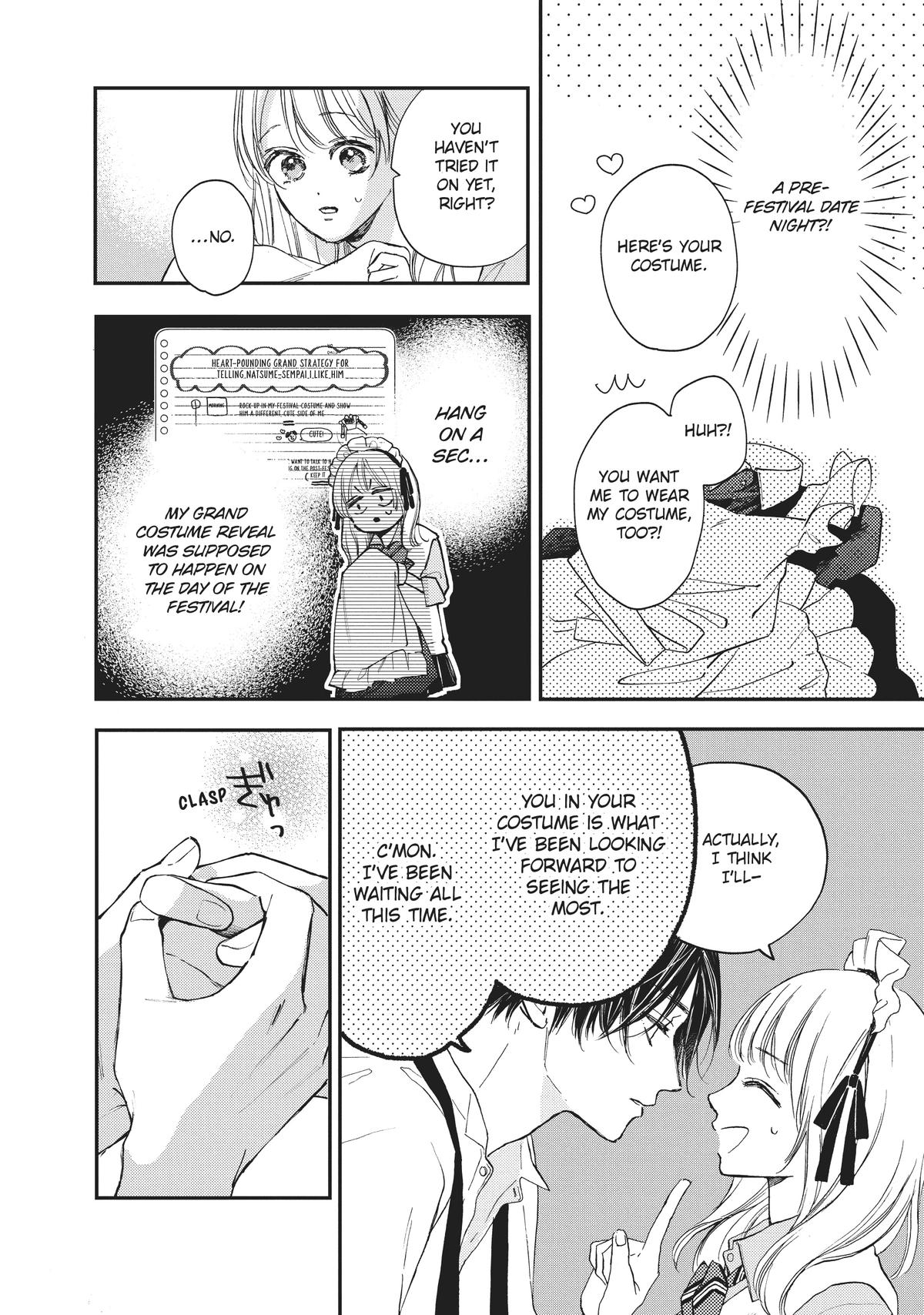 Natsume-senpai ni Semarareru Hibi Chap 22 - Next Chap 23
