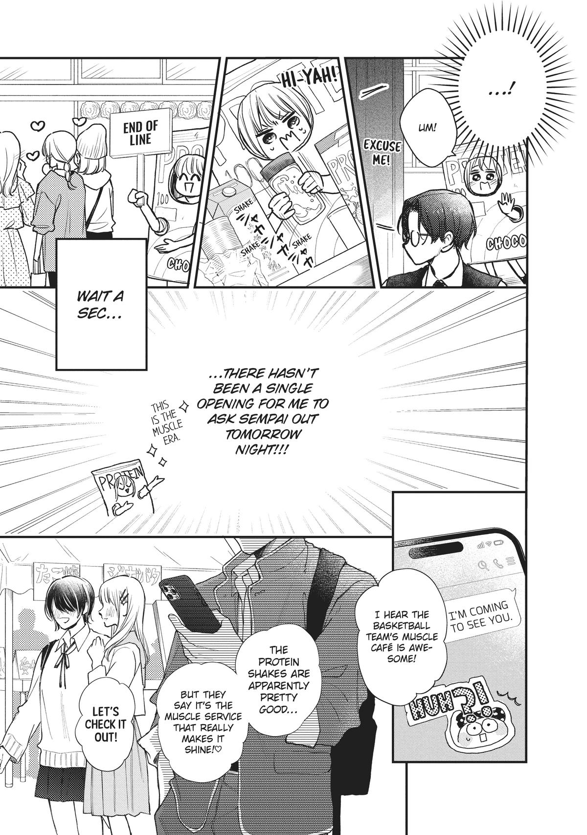 Natsume-senpai ni Semarareru Hibi Chap 23 - Next Chap 24