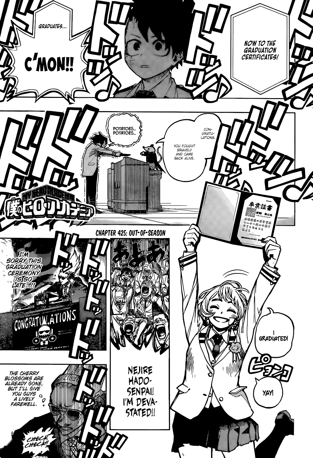 My Hero Academia Chap 425 - Next Chap 426