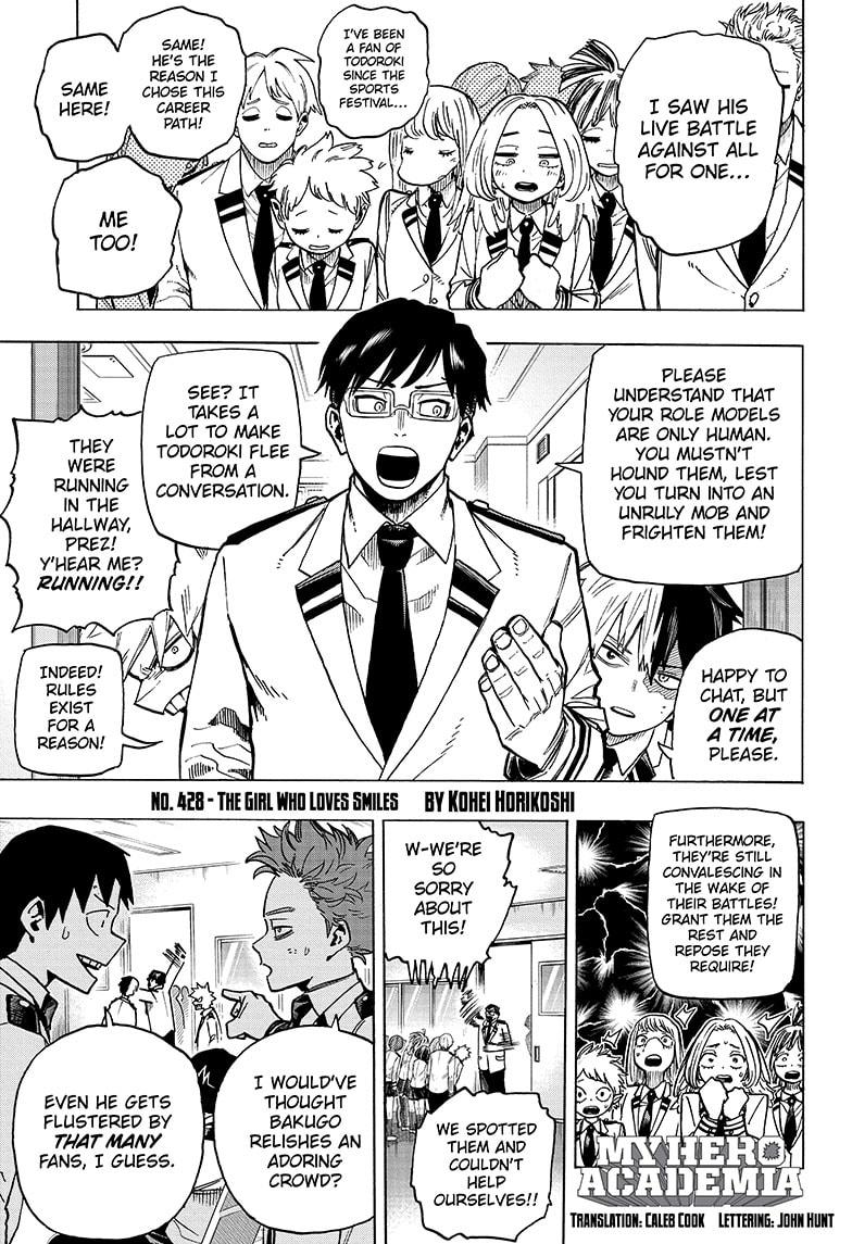 My Hero Academia Chap 428 - Next Chap 429