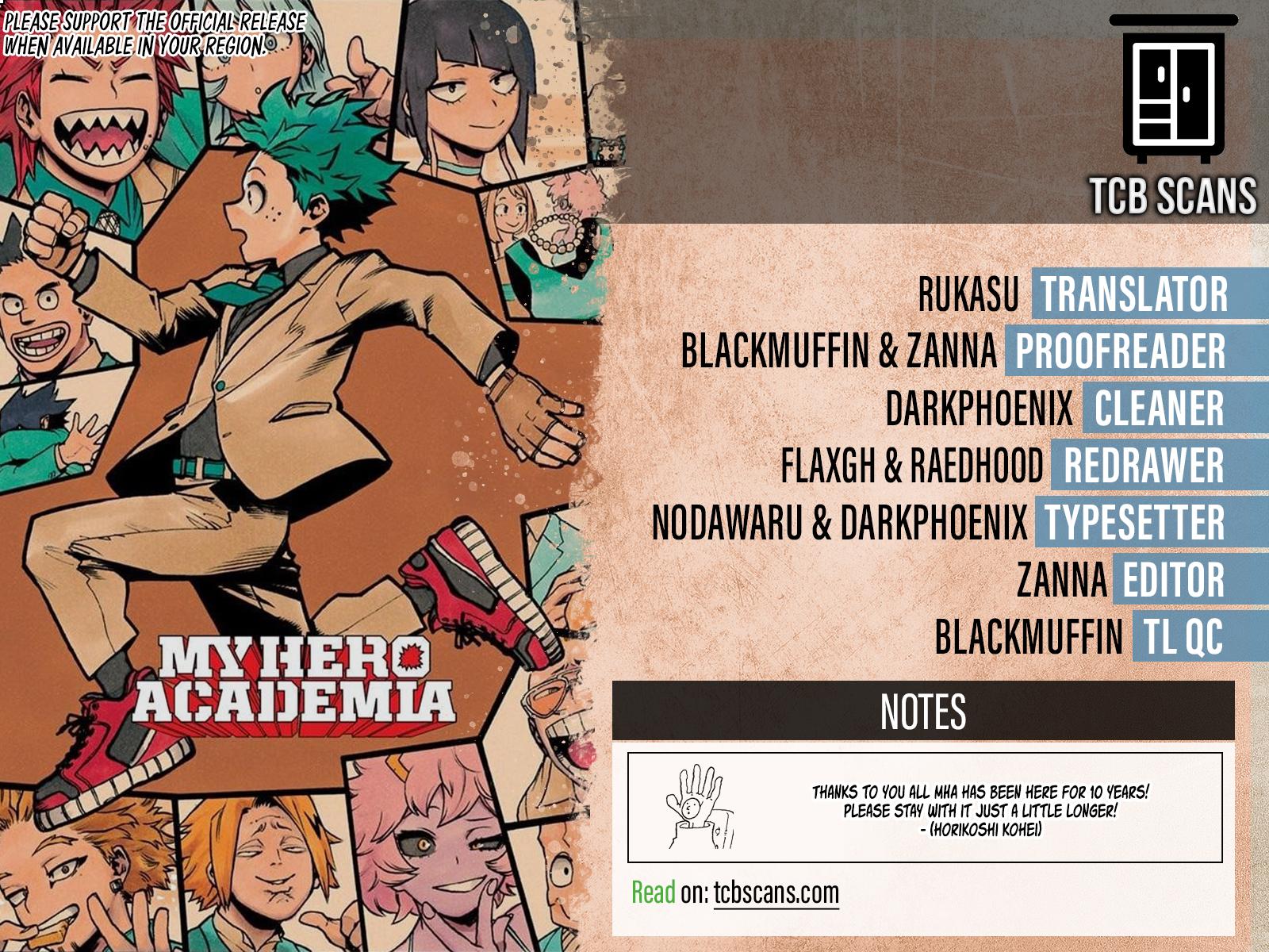 My Hero Academia Chap 429 - Next Chap 430