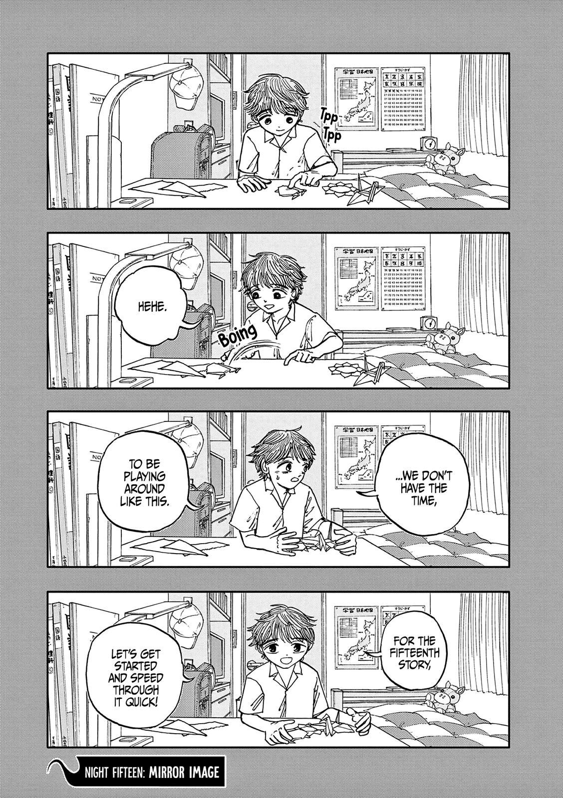Boku ga Shinu dake no Hyakumonogatari Chap 15 - Next Chap 16