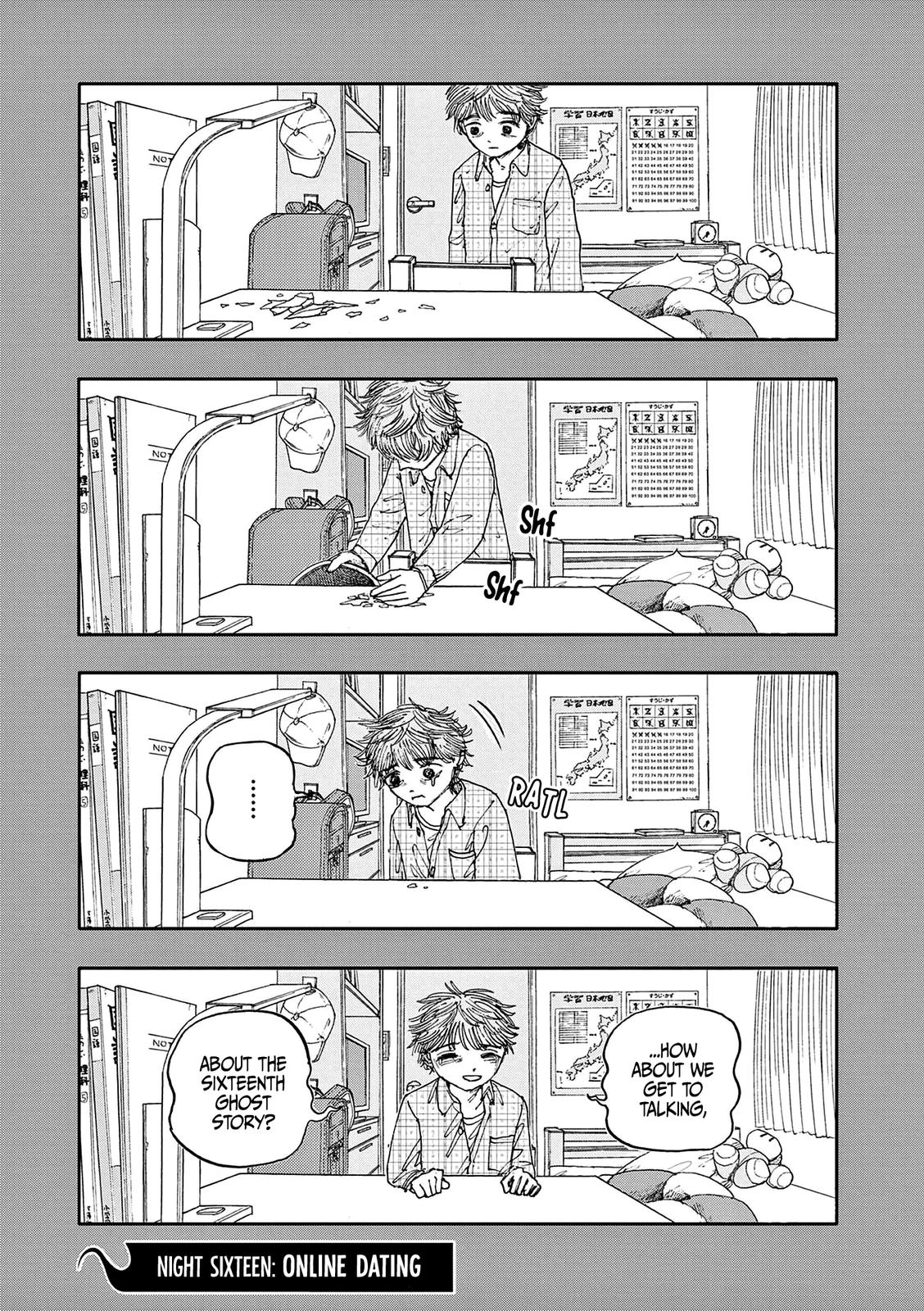 Boku ga Shinu dake no Hyakumonogatari Chap 16 - Next Chap 17