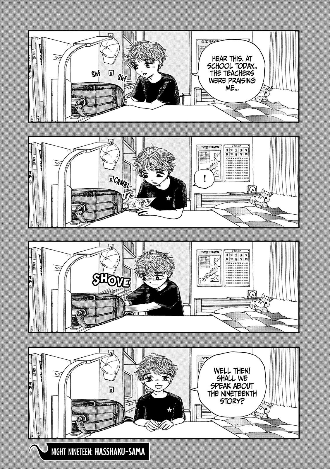 Boku ga Shinu dake no Hyakumonogatari Chap 19 - Next Chap 20