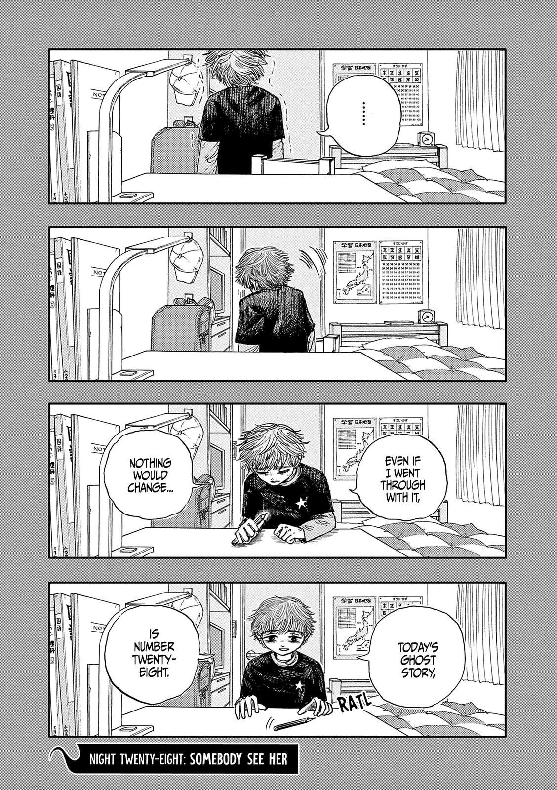 Boku ga Shinu dake no Hyakumonogatari Chap 28 - Next Chap 29