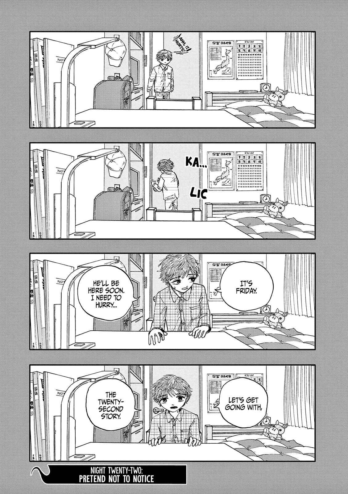 Boku ga Shinu dake no Hyakumonogatari Chap 22 - Next Chap 23